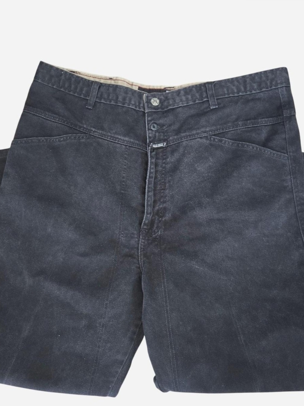 Marithe Francois Girbaud Men's Black Cargo Jeans